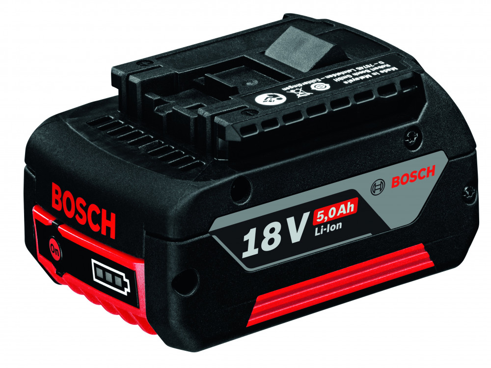 Základní souprava Bosch 2 x akumulátor GBA 18V 5,0Ah M-C + nabíječka AL  1880 CV Professional 10890 