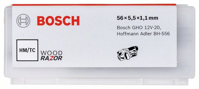 Bosch Hobelmesser, 56 HammerArzt 40° | gerade, mm, Carbide