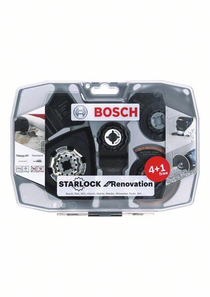 Bosch Starlock Renovierungsarbeiten Set HammerArzt 2608664624 | für