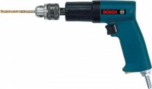 Bosch Druckluft Bohrmaschine 320 W. bis 10 mm Zahnkranzbohrfutter 0607160509