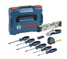 Bosch 19-częściowy zestaw narzędzi ręcznych + L-Boxx 0615990N2R