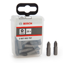 Bosch Schraubendreherbit PH2 25mm 25St  Extra Hard 2607002797
