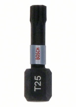 Bosch Bity udarowe T25 25 mm, 25 szt.
