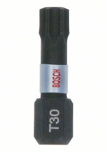Bosch Bity udarowe T30 25 mm, 25 szt.