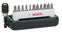 Bosch 12dílná sada standardních šroubovacích bitů, smíšená (PH, PZ, T) 2608255993