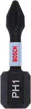 Bosch Impact Control PH1-Schrauberbits, 2‑teilig