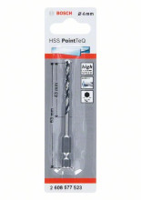 Bosch HSS PointTeQ Sechskantbohrer 4,0 mm