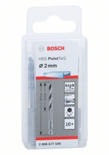 Bosch HSS PointTeQ Sechskantbohrer 2 mm, 10-tlg.