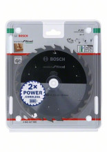 Bosch Pílový kotúč pre akumulátorové píly Standard for Wood 165 x 1.5/1 x 20 T24