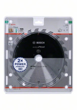 Bosch Pílový kotúč pre akumulátorové píly Standard for Wood 254 x 2,2/1,6 x 30 T24