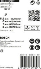 Bosch Zestaw wierteł EXPERT MultiConstruction CYL-9 5,5/6/7/8 mm, 4 części