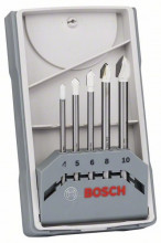 Bosch 5-częściowy zestaw wierteł do płytek ceramicznych