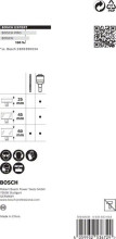 Bosch Adaptér EXPERT Power Change Plus pro děrovku, 11 mm, vrták TCT, 8,5 × 105 mm, 2 ks