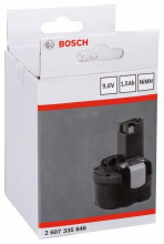 Bosch Akumulátor NiMH 9,6 V, 1,5 Ah, O-balenie, LD 2607335846