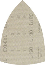 Bosch Brusná mřížka EXPERT M480 pro multifunkční pily 100 × 150 mm, G 180, 10 ks