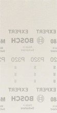 Bosch Siatka szlifierska EXPERT M480 do szlifierek oscylacyjnych 115 x 230 mm, G 320, 10 szt.
