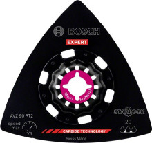 Bosch Brzeszczot wielofunkcyjne AVZ 90 RT2 EXPERT Sanding Plate 90 mm, 10 szt.