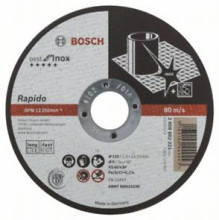 Bosch Tarcza tnąca prosta Best for Inox - Rapido Long Life 2608602221