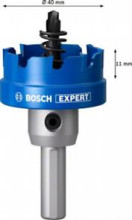 Bosch Děrovka EXPERT Sheet Metal 40 mm 2608901423