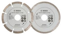Bosch Diamentowe tarcze tnące  do płytek i materiałów budowlanych, Ø 115 mm 2607019478