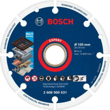 Bosch Diamantový kotouč na kov 105 × 20 / 16 mm 2608900531