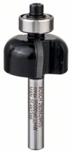 Bosch Dlabací fréza s kuličkovým ložiskem, 6 mm, R1 6,4 mm, D 25,4 mm, L 12,6 mm, G 54 2608628455