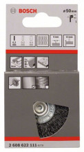 Bosch Kotoučový drátěný kartáč, zvlněný drát, 50×0,2 mm,