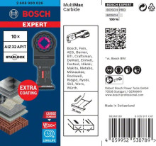 Bosch Pilové listy EXPERT MultiMax AIZ 32 APIT pro oscilační nářadí, 32 mm, 10 ks