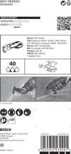 Bosch Pilový list pro víceúčelové nástroje EXPERT Corner Blade MATI 68 RSD4 68 × 10 mm