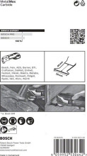 Bosch EXPERT MetalMax AIZ 20 AIT Blatt für Multifunktionswerkzeuge, 40 x 20 mm