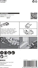 Bosch Pilový list pro víceúčelové nástroje EXPERT MultiMax AIZ 32 APIT, 32 mm