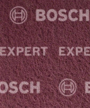 Bosch EXPERT N880 Vliespad zum Handschleifen, 115 x 140 mm, sehr feines AlOx, 2-tlg