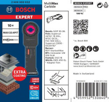 Bosch EXPERT MultiMax MAII 32 APIT Blatt für Multifunktionswerkzeuge, 32 mm, 10 Stück