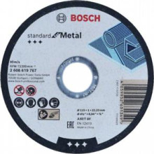 Bosch Rovný řezací kotouč Standard for Metal 115 mm, 22,23 mm 2608619767