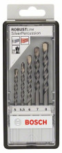 Bosch Súprava špirálových vrtákov do betónu CYL-3, Robust Line, 5–8 mm, 5 kusov 2607010526