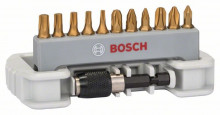 Bosch 11+1-dielne súpravy skrutkovacích hrotov