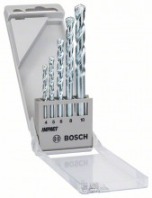 Bosch 7-teiliges CYL-1 Mauerwerkbohrer-Set, 3/4/5/5.5/6/7/8 mm
