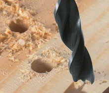 BOSCH Spirálový vrták do dřeva s šestihrannou stopkou 1/4" - 10 x 87 x 133 mm