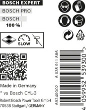Bosch EXPERT CYL-9 MultiConstruction Bohrer 4 x 40 x 75 mm, 10‑teilig