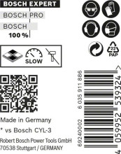 Bosch EXPERT CYL-9 MultiConstruction Bohrer 5,5 x 50 x 85 mm, 10‑teilig
