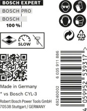 Bosch EXPERT CYL-9 MultiConstruction Bohrer 5 x 50 x 85 mm, 10‑teilig
