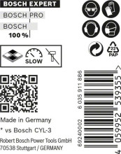 Bosch EXPERT CYL-9 MultiConstruction Bohrer 7 x 60 x 100 mm, 10‑teilig