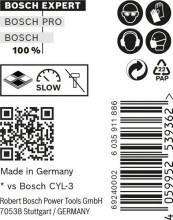 Bosch EXPERT CYL-9 MultiConstruction Bohrer 8 x 80 x 120 mm, 10‑teilig