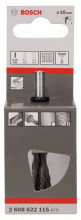 Bosch Szczotka pędzelkowa falista 25 × 0,3 mm stalowa