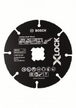 Bosch X-LOCK Trennscheibe Carbide Multi Wheel 125 mm