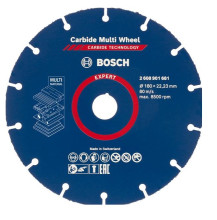 Bosch EXPERT Carbide Multi Wheel 180 mm, 22,23 mm 2608901681