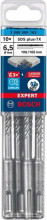 Bosch Vrtáky do kladiv EXPERT SDS plus-7X, 6,5 × 100 × 165 mm, 10 ks