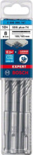 Bosch Vrtáky do kladiv EXPERT SDS plus-7X, 8 × 100 × 165 mm, 10 ks
