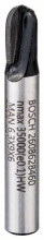 Bosch Žlábkovací fréza, 6 mm, R1 3,2 mm, D 6,35 mm, L 9,1 mm, G 40 mm 2608628460