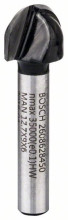 Bosch Žliabkovacia fréza, 6 mm, R1 6,3 mm, D 12,7 mm, L 9,2 mm, G 40 mm 2608628450